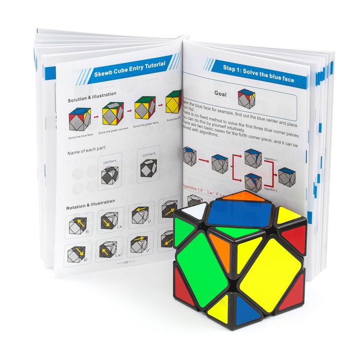 Solving the Skewb - tutorials - cubeless.ch